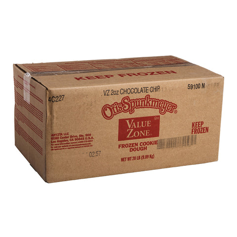 Otis Spunkmeyer Value Zone Chocolate Chip Cookies, 2 Ounce -- 160 per case