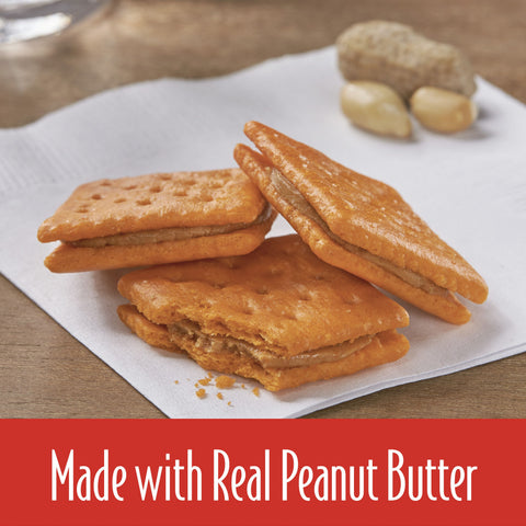 Keebler® CRACKER CHEESE & PEANUT BUTTER SANDWICH