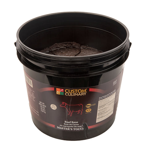 Custom Culinary Beef Base, No Msg Added, 20 Pound Pail
