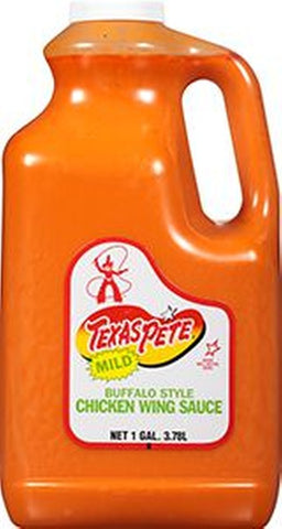 Texas Pete Chicken Wing Sauce, Mild, 1 Gallon -- 4 Case