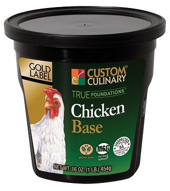 Gold Label Gluten Free Chicken Base, 1 Pound -- 6 per case.