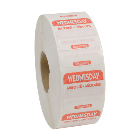 National Checking LABEL WED 1X1 DISSOLVE-A-WAY