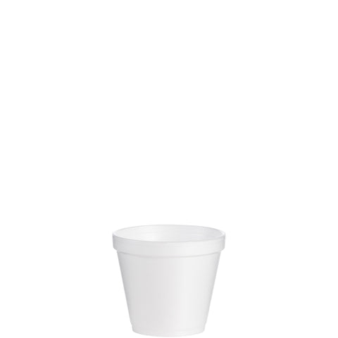 Dart CONTAINER FOAM WHITE FOOD SQUAT 8 OZ