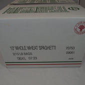 Pasta Whole Wheat Spaghetti 10