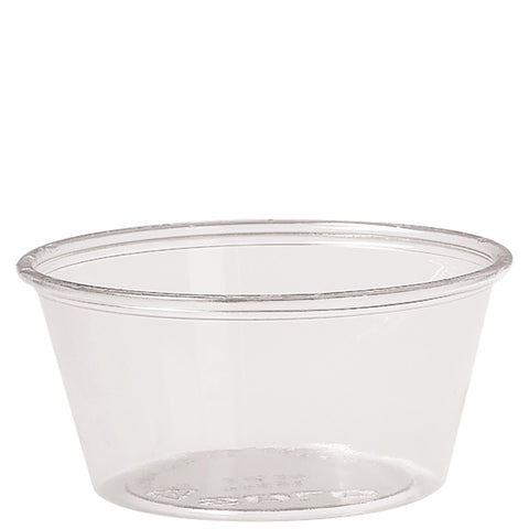 Solo® CUP PLASTIC PORTION SOUFFLE CLEAR ULTRA 3.25 OZ