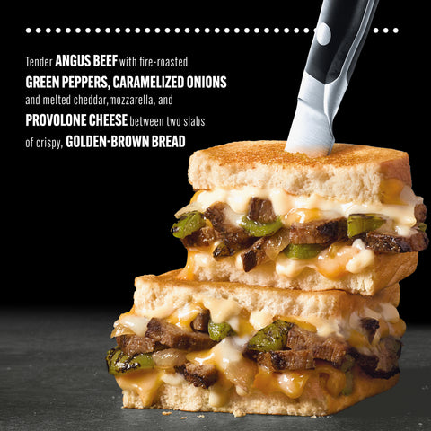 Devour PHILLY CHEESESTEAK GRILLED CHEESE