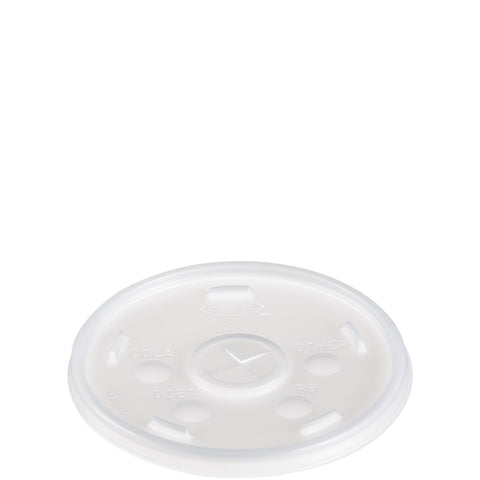 Dart LID PLASTIC TRANSLUCENT FOR 24J24 CUP
