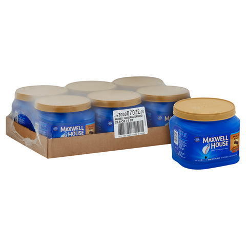 Maxwell House Master Blend Ground Coffee, 1.675 Pound -- 6 per case.