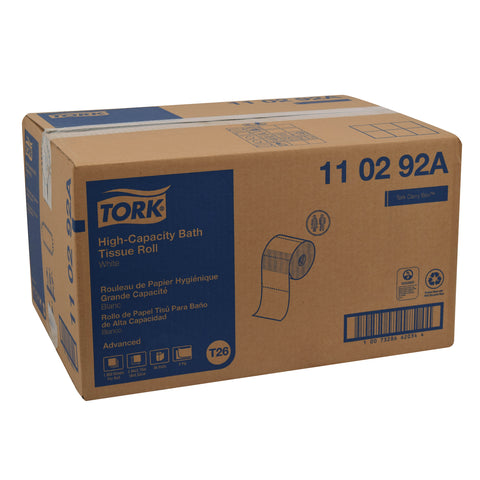 Tissue Bath High Capacity White 2-ply