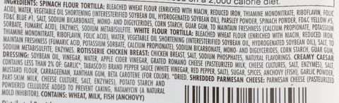 Hillshire Farm® WRAP CHICKEN CAESAR