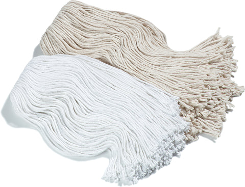 Flo-Pac® MOP HEAD #32 4 PLY CUT END WHITE