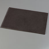 Carlisle BAR MAT BROWN 12X18
