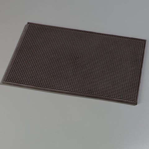 Carlisle BAR MAT BROWN 12X18