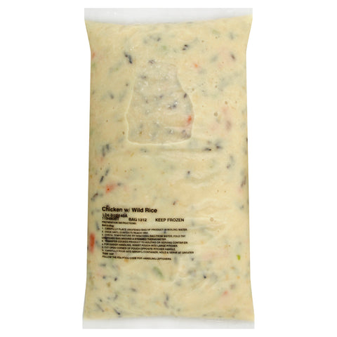 Chef Francisco® SOUP CHICKEN W/ WILD RICE BAG 78001373