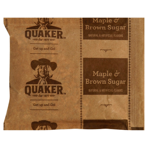 Quaker® QUAKER INSTANT OAT MAPLE BR SUGAR