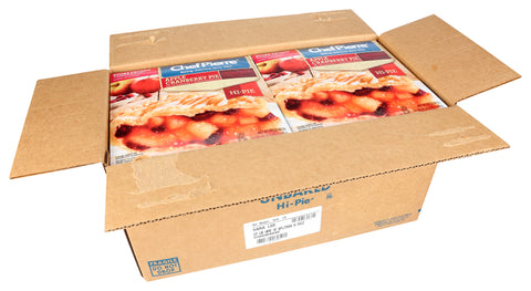 Sara Lee Chef Pierre Unbaked Apple Cranberry Pie, 10 inch -- 6 per case.