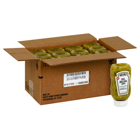 Heinz Dill Relish, 12.7 Fluid Ounce -- 12 per case.