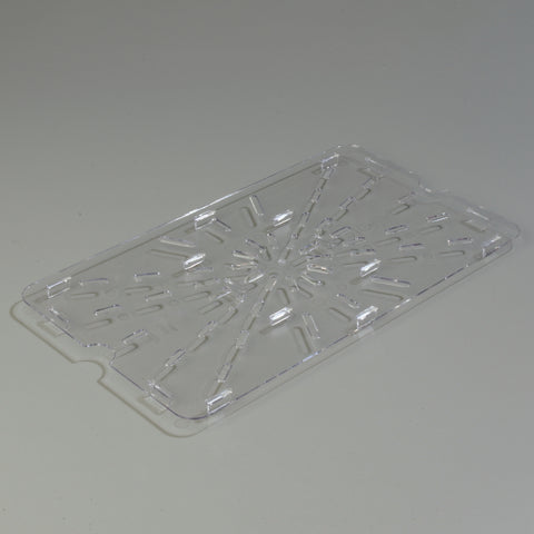 StorPlus™ DRAIN GRATE FOOD PAN PC FULL SIZE CLEAR