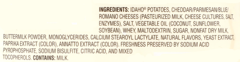 Potato Mashed Four Cheese