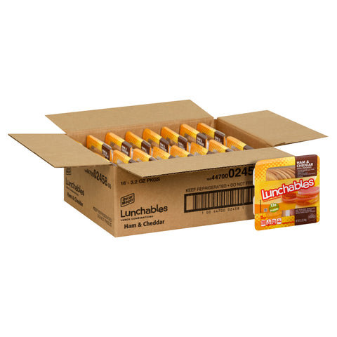 Lunchable Ham/cheddar Cracker