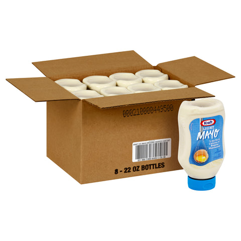 Kraft Light Mayonnaise Dressing, 22 Fluid Ounce -- 8 per case.