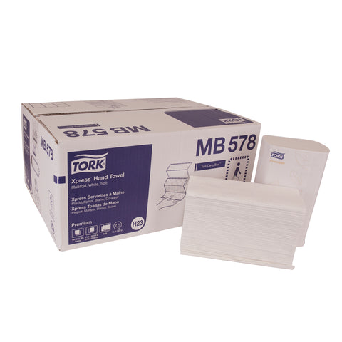 Towel Hand Multifold White 3-panel 2-ply