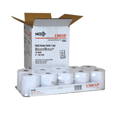 Registroll White Bond 1 Ply 3