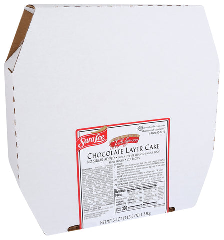 Sara Lee Frozen CAKE LAYER NSA CHOCOLATE PREMIUM UN-CUT ROUND 9