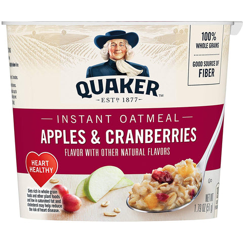 Quaker® QUAKER OATS XPRS APPLE CRANBERRY12/1.79Z