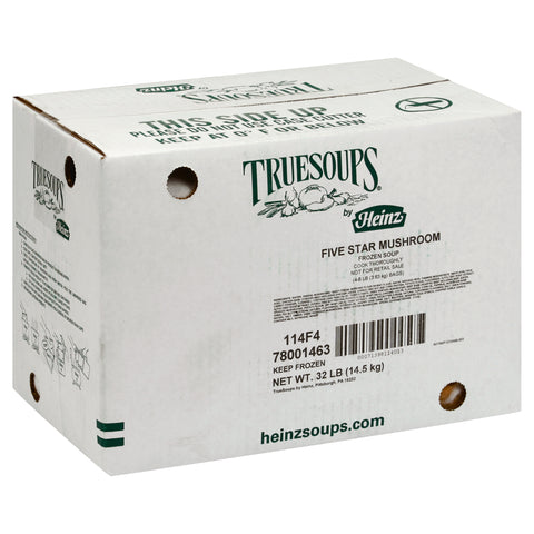 True Soups Ready To Heat Five Star Mushroom Soup, 8 Pound -- 4 per case