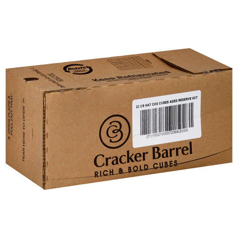 Cheese Snacking Cubes Aged Reserve Cheddar