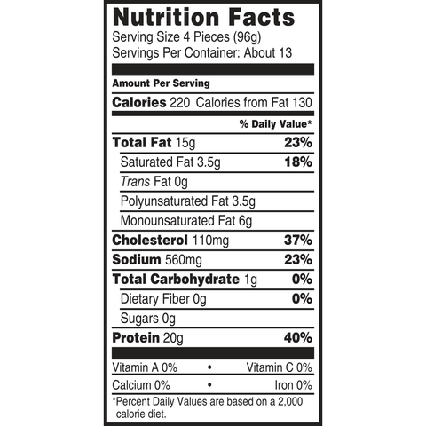 Tyson® CHICKEN WING COOKED GLAZED OF FIRE 10052390928