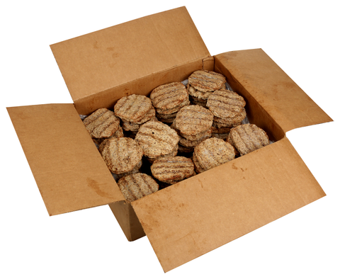 Hamb Patty Precooked Steak Charbroiled 9040