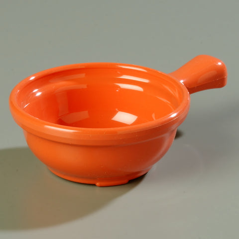 Carlisle BOWL SOUP HANDLED SUNSET ORANGE 4-5/8