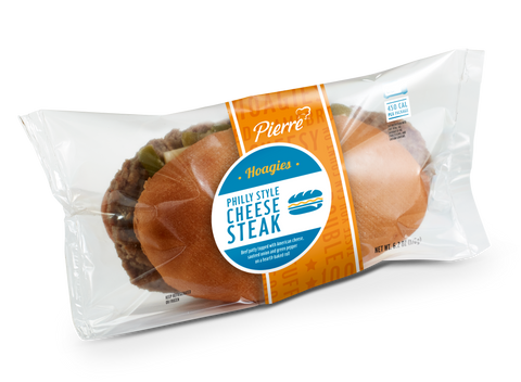 Pierre Philly Style Cheesesteak Sandwich, 6.2 Ounce -- 12 per case.