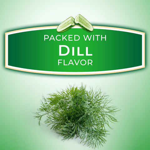 Pickle Kosher Mini Dill Glass Jar Refrigerated