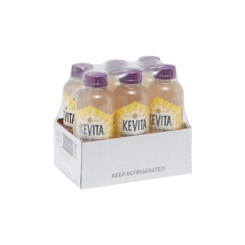 Kevita DRINK LEMON GINGER SPARKLING PROBIOTIC ORGANIC GLASS BOTTLE CARBONATED