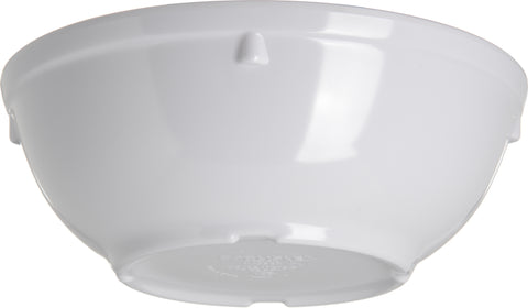 Carlisle BOWL NAPPIE DALLAS WARE® MELAMINE WHITE 16 OZ