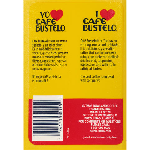 Bustelo Ground Coffee Canister, 36 Ounce -- 6 per case.