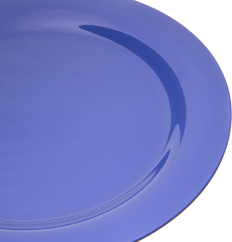 Carlisle PLATE DINNER NARROW RIM DURUS® MELAMINE OCEAN BLUE 10.5