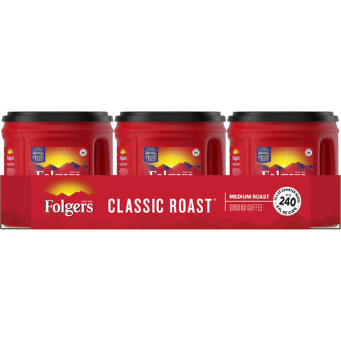 Folgers® COFFEE GROUND CLASSIC ROAST CAN