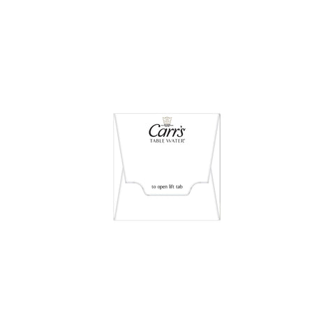 Carrs Table Water Crackers with Cracked Pepper - 4.25 oz. box, 12 per case