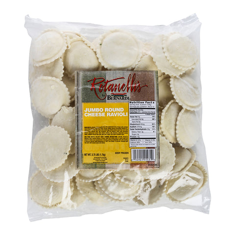 Windsor Rotanelli Cooked Cheese Jumbo Round Ravioli, 1.2 Ounce -- 100 per case.