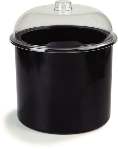 Carlisle SERVER COLDMASTER® ICE CREAM & LID BLACK 3 GAL