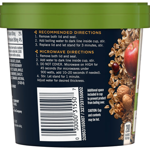 Real Medleys QUAKER REAL MEDLEY APPLE WALNUT 12/2.64Z