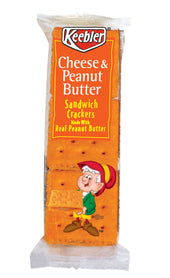 Keebler® CRACKER CHEESE & PEANUT BUTTER SANDWICH