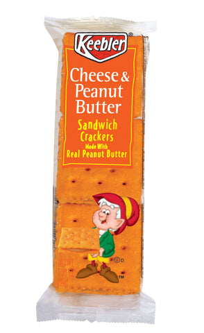 Keebler® CRACKER CHEESE & PEANUT BUTTER SANDWICH