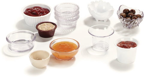 Carlisle RAMEKIN SAN FLUTED LENNOX BROWN 4.5 OZ