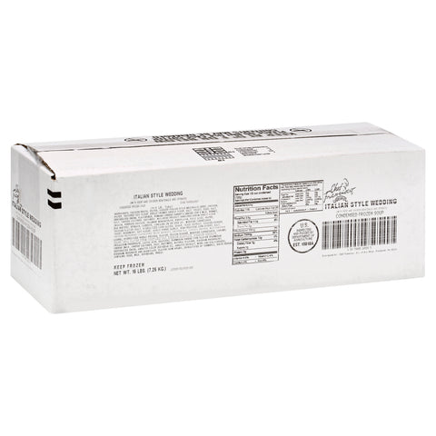 Chef Francisco Italian Style Wedding Soup, 16 Pound