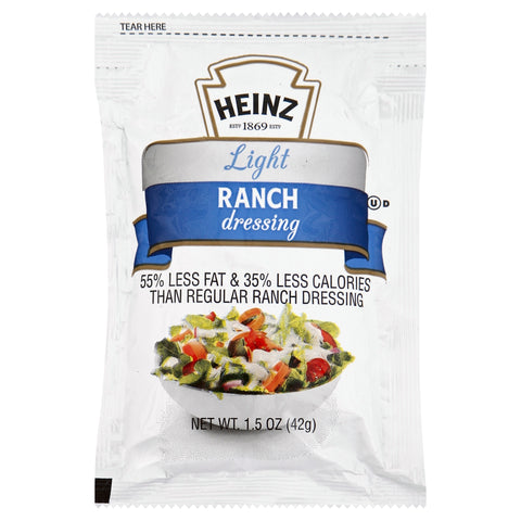 Heinz® DRESSING RANCH LIGHT SINGLE SERVE PACKET 534350/78000738